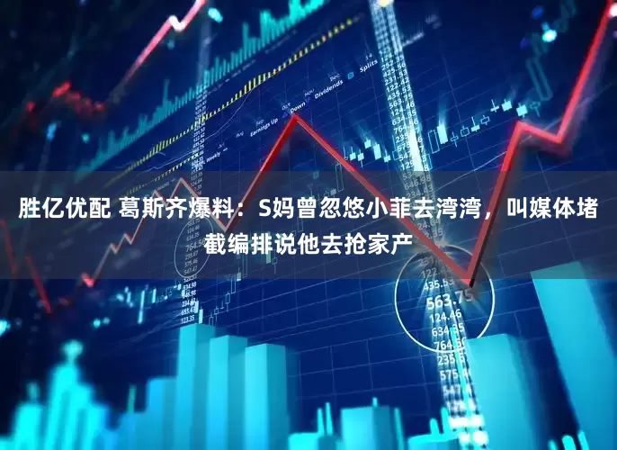 胜亿优配 葛斯齐爆料：S妈曾忽悠小菲去湾湾，叫媒体堵截编排说他去抢家产